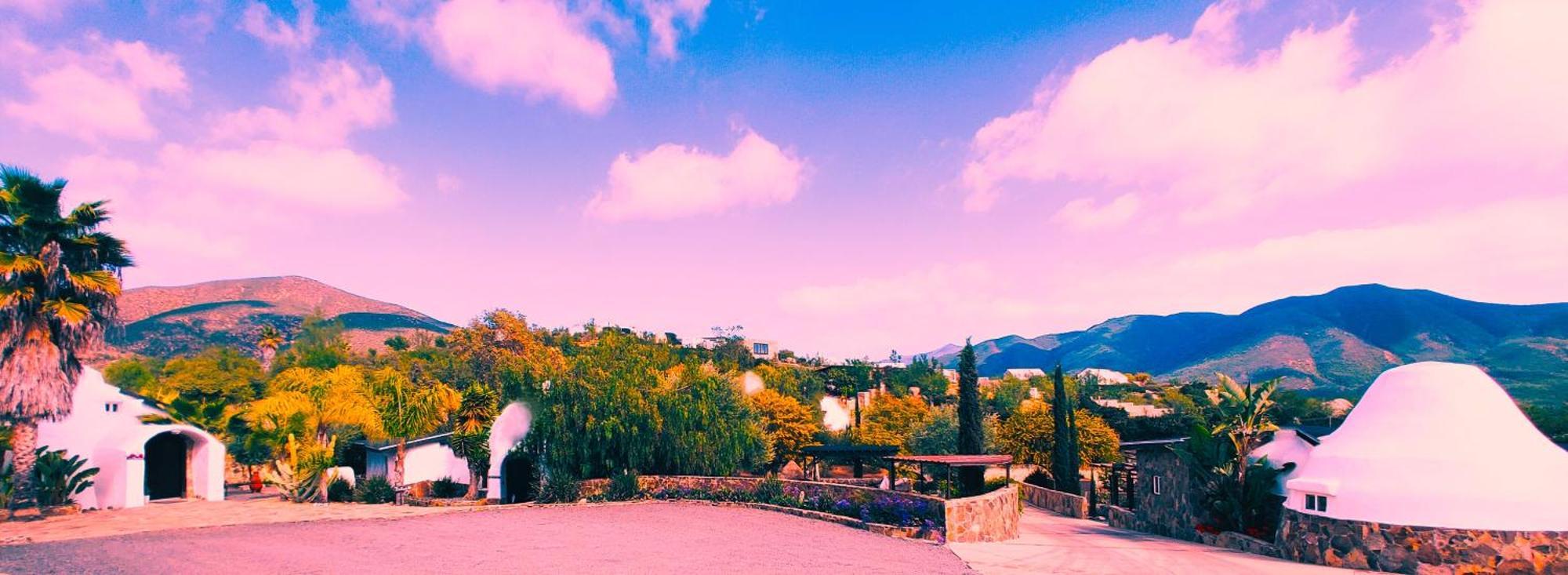 Hacienda Eco-Domes Villa Вале де Гуадалупе Екстериор снимка